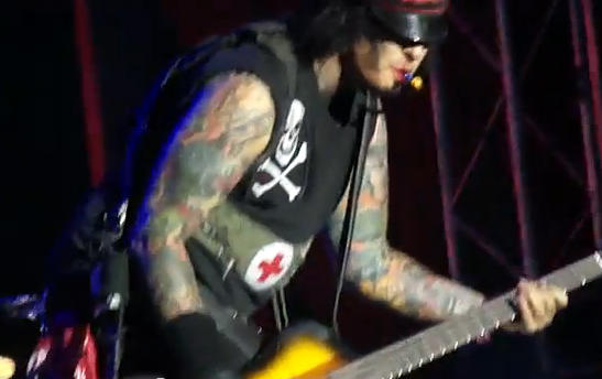 Motley Crue la Romexpo, Foto: Captura YouTube