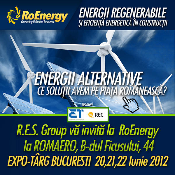 RoEnergy 2012 - ROMAERO Baneasa - 20, 21, 22 iunie, Foto: RoEnergy