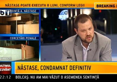 Dan Tapalaga la B1TV, Foto: Captura B1TV