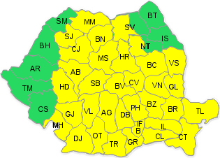 Cod Galben de vijelie, Foto: ANM