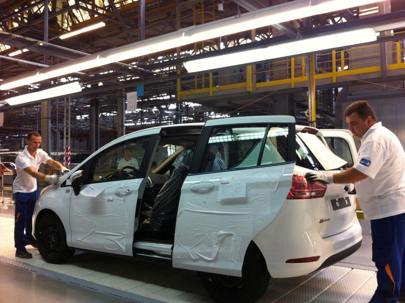 Ford B-Max in uzina de la Craiova, Foto: 0-100.ro