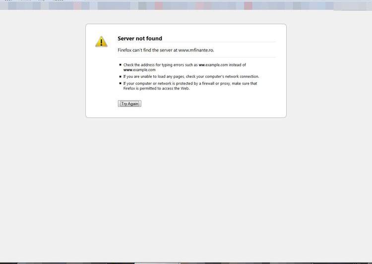 Probleme in functionarea site-ului Ministerului de Finante, Foto: Hotnews