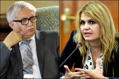 Augustin Zegrean si Iulia Motoc, Foto: Agerpres