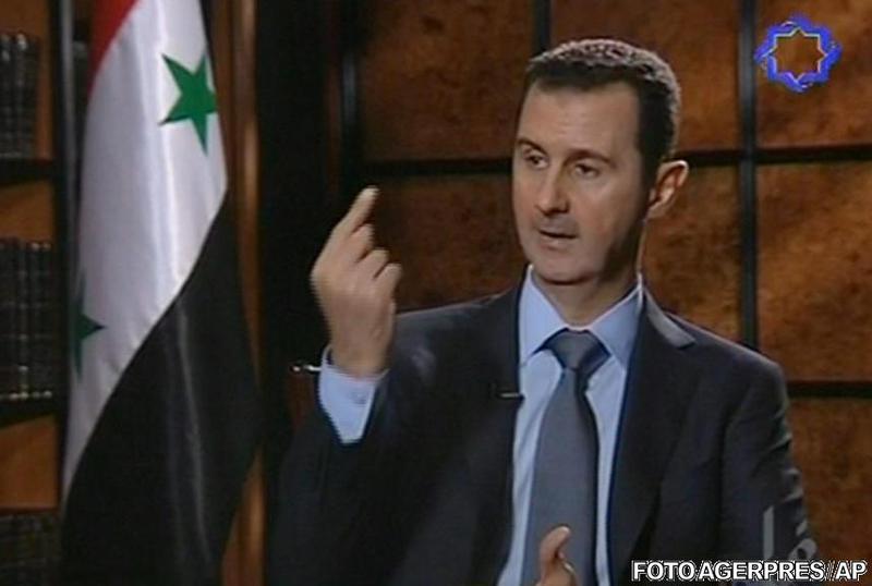 Assad, protejat de Rusia, Foto: Agerpres