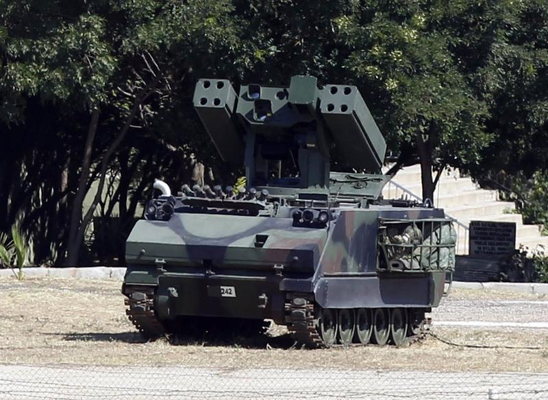 Lansator de rachete la granita Turciei cu Siria, Foto: Reuters