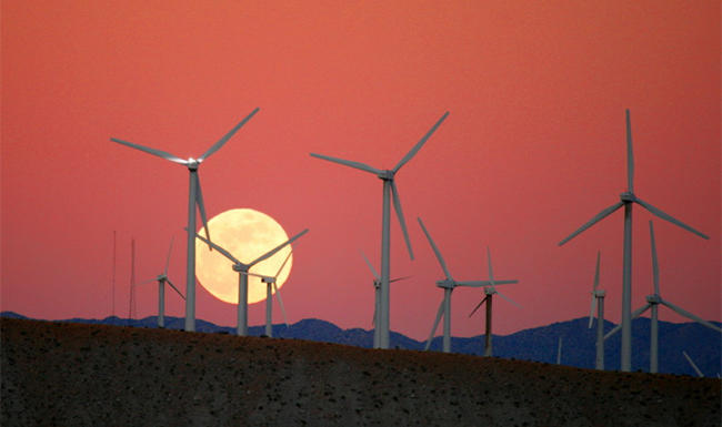 Camp de turbine eoliene, Foto: Chuck Cooker / FlickrCC