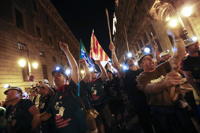 Spania creste TVA pe fondul protestelor minerilor, Foto: Reuters