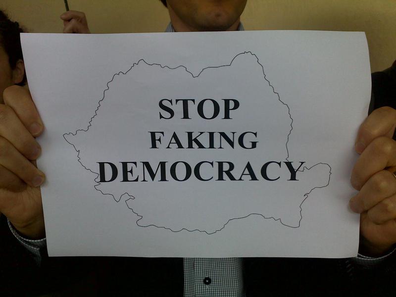 Stop faking democracy!, Foto: USER UPLOADED