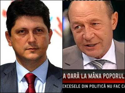 Titus Corlatean si Traian Basescu, Foto: Colaj foto