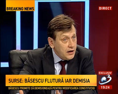 Crin Antonescu, Foto: captura Antena 3