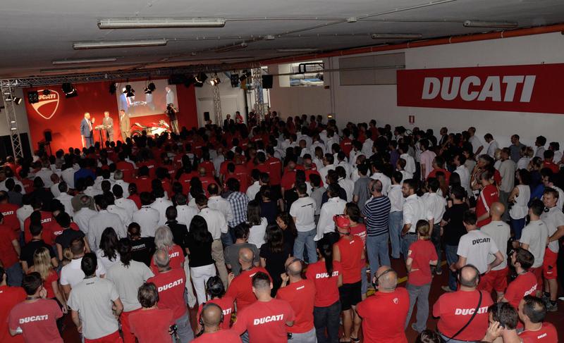 Angajati Ducati, Foto: Ducati