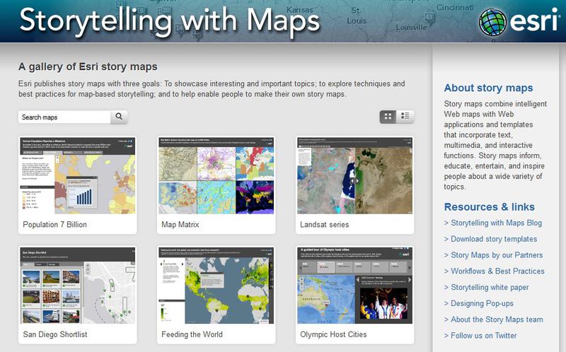 Storytelling with Maps, Foto: Esri