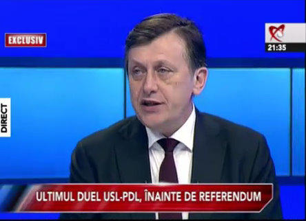 Crin Antonescu, Foto: Captura Realitatea TV