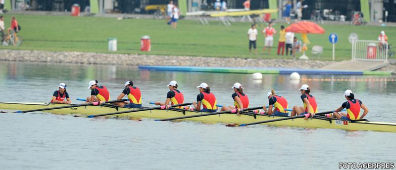 Echipajul de 8+1 al Romaniei , Foto: AGERPRES