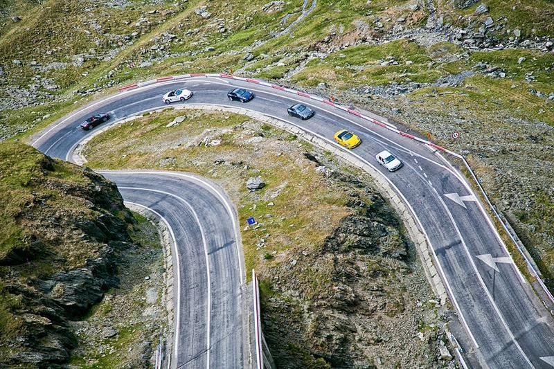 Coloana Porsche Performance Drive 2012 pe Transfagarasan, Foto: Florin Vitzman