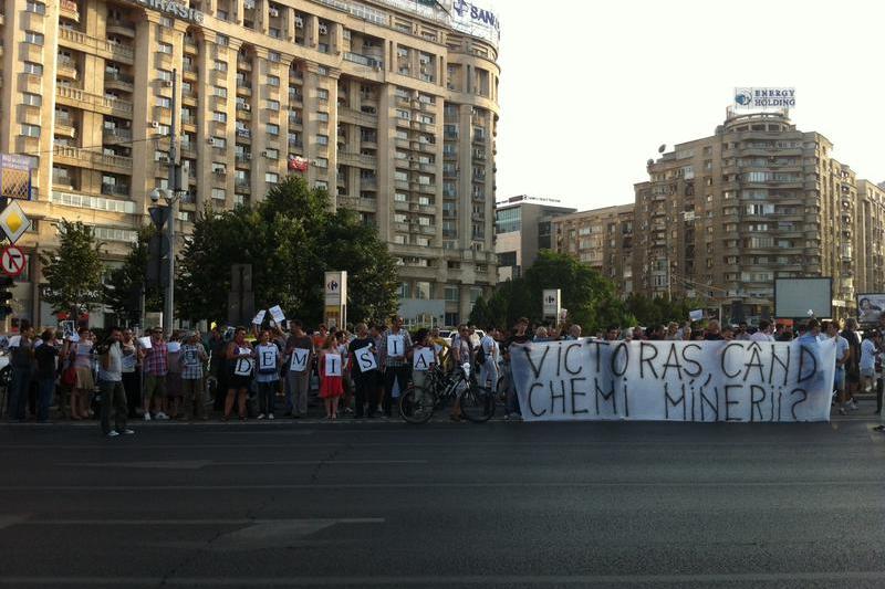 Banner Ponta-mineri, Foto: Hotnews