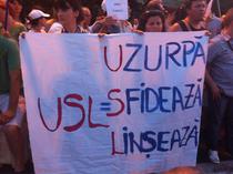 Protest in Piata Victoriei 2