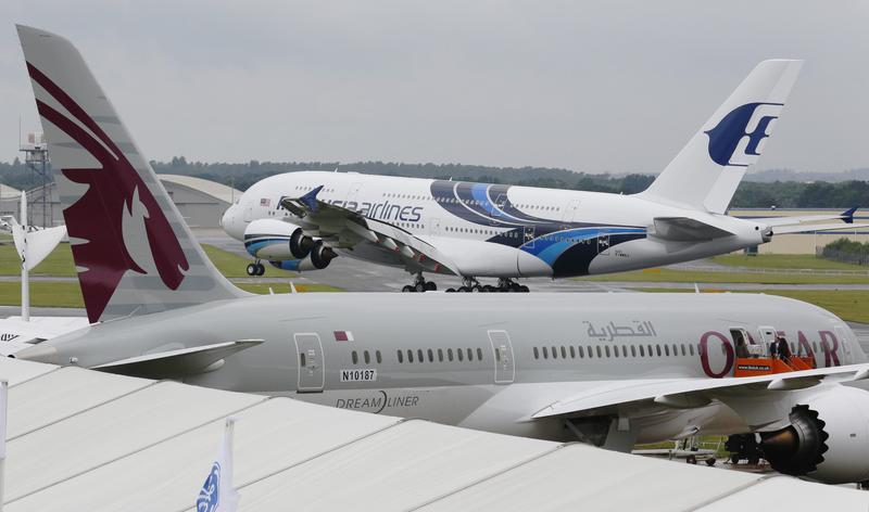 Boeing si Airbus la Salonul de la Farnborough, Foto: Reuters