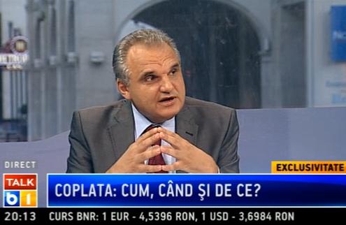 Vasile Cepoi la B1 TV, Foto: captura B1 TV