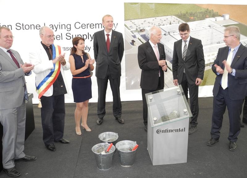 La inaugurarea fabricii de la Ghimbav, Foto: Continental