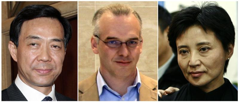 Bo Xilai (st.), Neil Heywood si Gu Kailai, Foto: Reuters