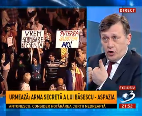 Crin Antonescu la Sinteza Zilei, Foto: Captura Antena 3