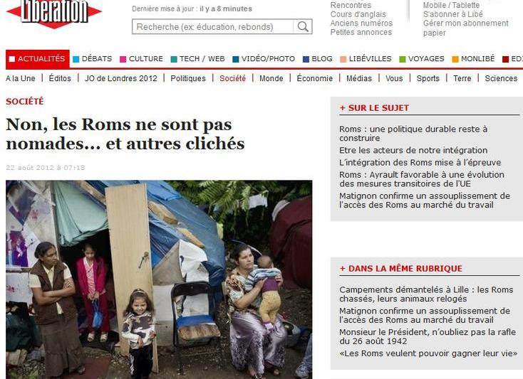 captura pagina, Foto: Liberation