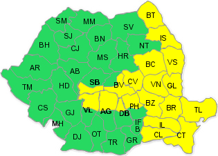 atentionare meteorologica, Foto: ANM