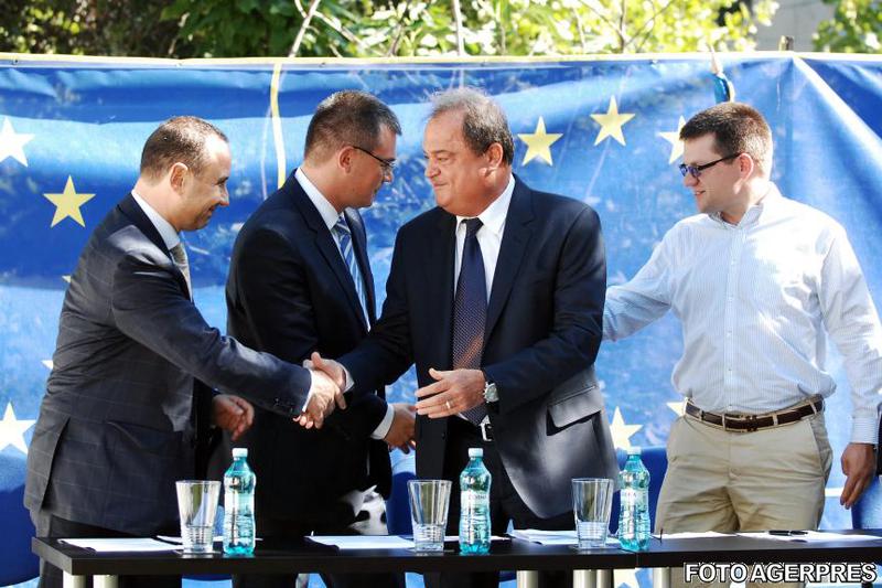 Blaga, Ungureanu, Neamtu si Pavelescu, Foto: Agerpres