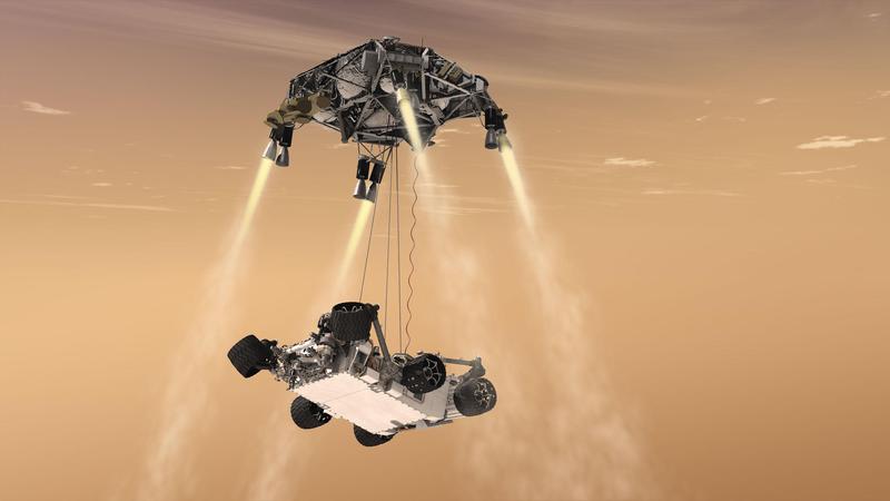 Robotul Curiosity - simulare, Foto: Reuters