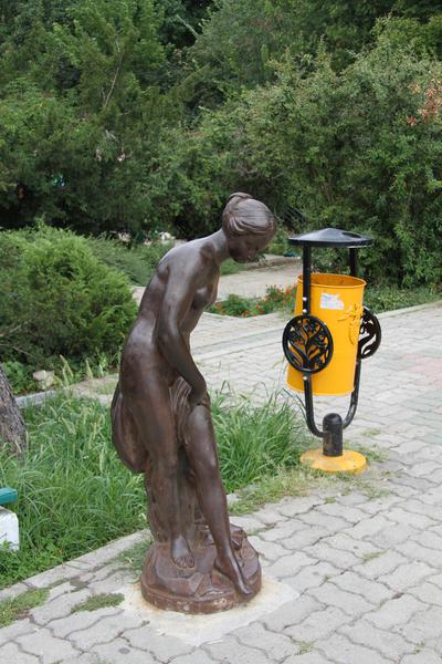 Turnare in bronz "Venus", Parcul Herastrau, Foto: Hotnews