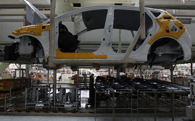 O linie de asamblare Hyundai in Coreea de Sud , Foto: Reuters