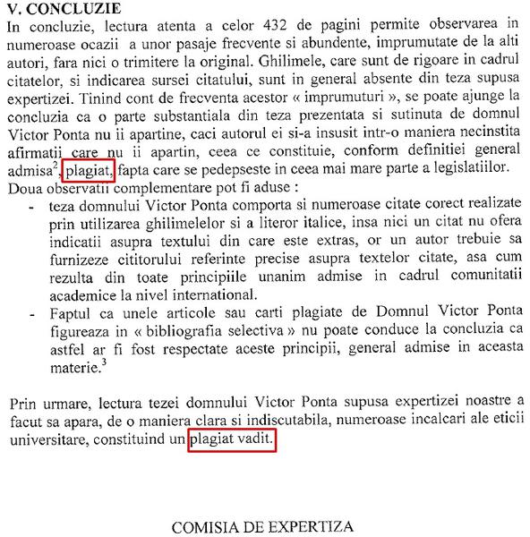 Concluziile raportului, Foto: unibuc.ro