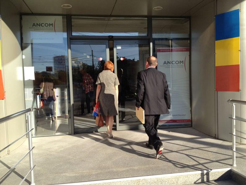 Ioan Bendei, RCS&RDS intrand in sediul ANCOM, Foto: Hotnews