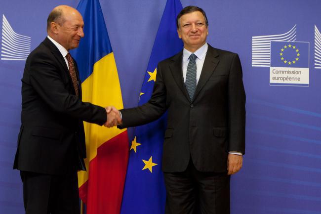 Traian Basescu si Jose Manuel Barroso, 2, Foto: Comisia Europeana