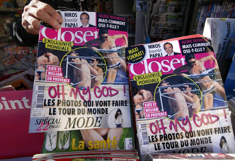 Coperta revistei Closer cu Kate Middleton, Foto: Reuters
