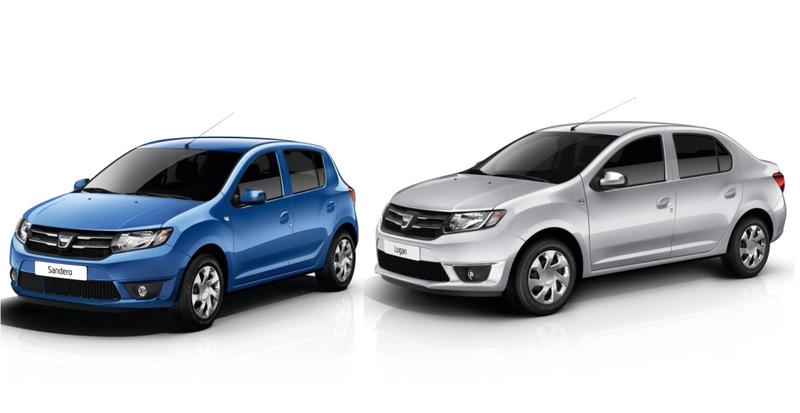 Colaj Dacia Sandero 2 si Dacia Logan 2, Foto: 0-100.ro