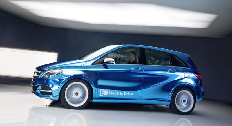 Mercedes-Benz Clasa B Electric Drive, Foto: Daimler