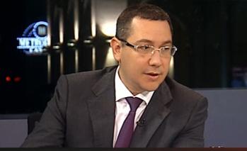 Victor Ponta, Foto: captura B1 TV