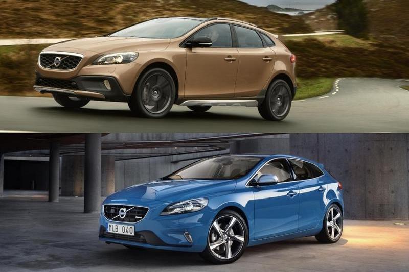 Colaj Volvo V40 Cross Country si Volvo V40 R-Design, Foto: 0-100.ro