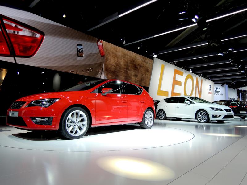 Standul Seat la Salonul Auto de la Paris 2012, Foto: 0-100.ro