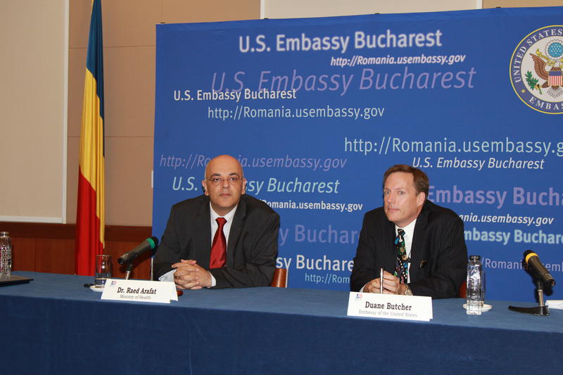 Raed Arafat si Duane Butcher, Foto: Hotnews