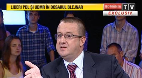 Sorin Blejnar la RTV, Foto: Romania TV