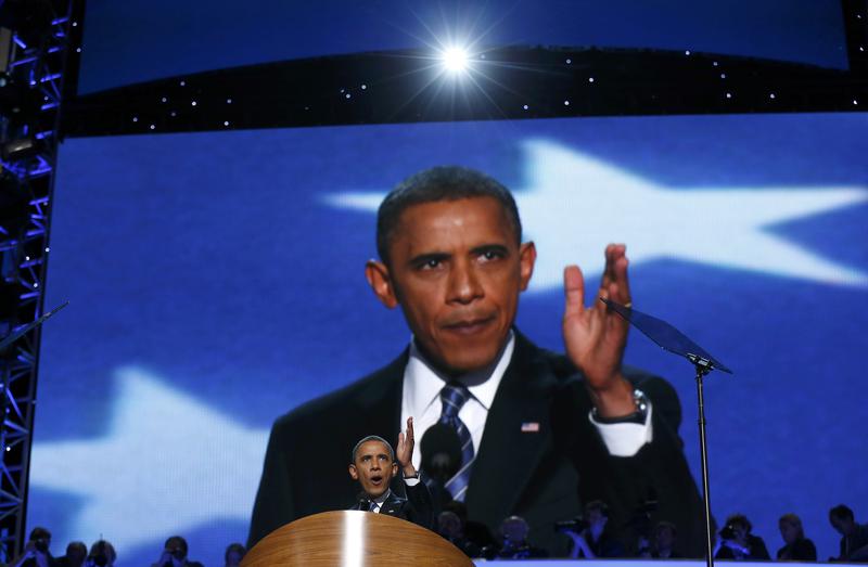 Barack Obama la Conventia Democrata , Foto: Reuters