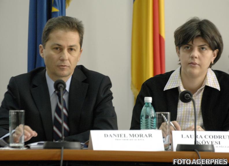 Daniel Morar si Laura Codruta Kovesi (foto arhiva), Foto: Agerpres
