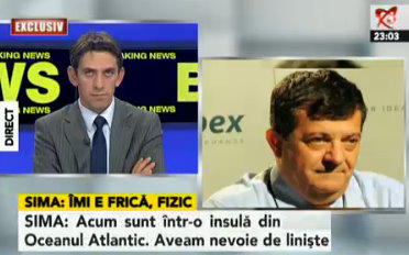 Cristian Sima in direct la Realitatea TV, Foto: Captura Realitatea TV