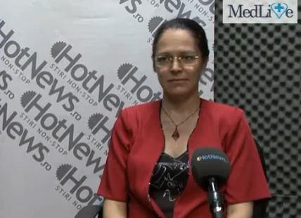 Dr. Delia Simion in studioul HotNews, Foto: Hotnews