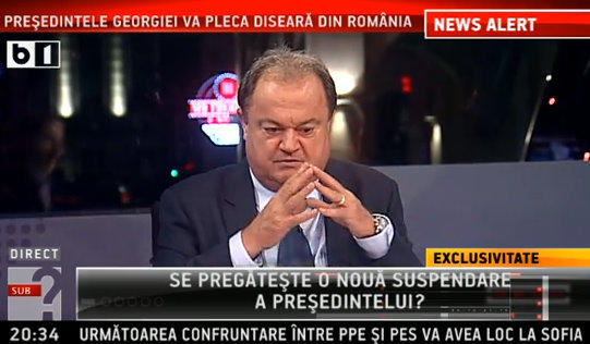 Vasile Blaga, Foto: Captura B1TV