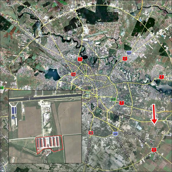 Incendiu la un complex imobiliar din Sectorul 3 - harta, Foto: Google Earth