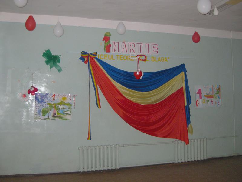 Intrarea in scoala romaneasca din Tiraspol, Foto: Hotnews